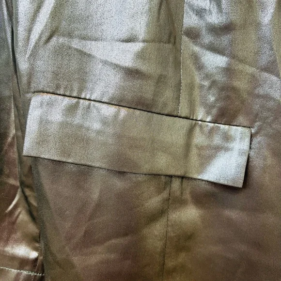 Anthropologie Silver Blazer Elegant Suit Jacket
